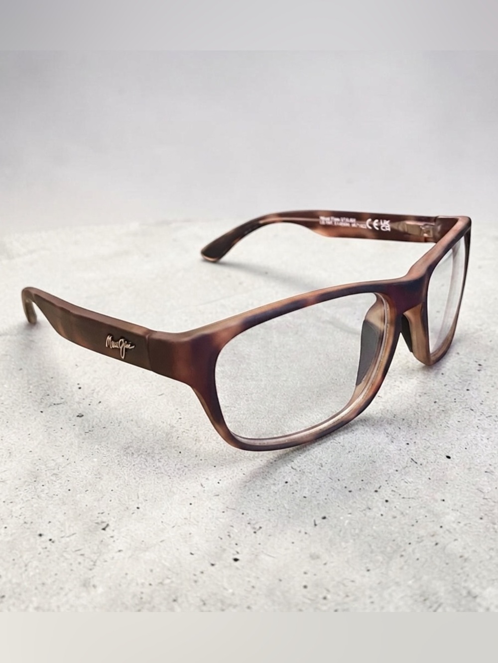 Maui Jim MJ-721-10MR Men's or Women's Brown Nylon 58-16-134mm Eyewear Frame